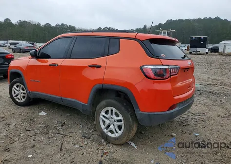 2017 Jeep Compass Sport z USA, uszkodzony, nr VIN 3C4NJCAB8HT659771